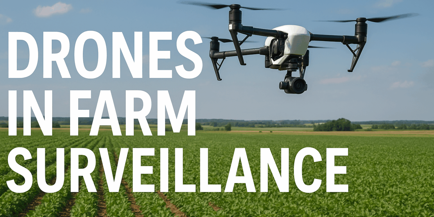 Drones in Farm Surveillance: How Agricultural Drones Are Transforming Farming